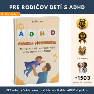 Najpredávanejší sprievodca pre rodičov odhaľuje REVOLUČNÝ prístup, ktorý pomáha deťom s ADHD byť pokojnejšími a sústredenejšími + 6 BONUSOV