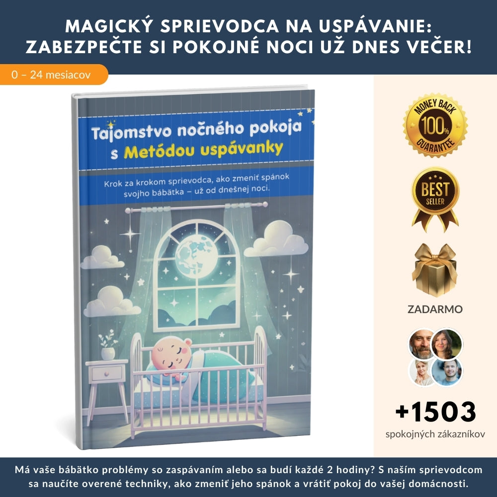 Objavte REVOLUČNÉ tajomstvo pokojného spánku s Metódou uspávanky: Krok za krokom sprievodca, ako premeniť spánok vášho bábätka + BONUS