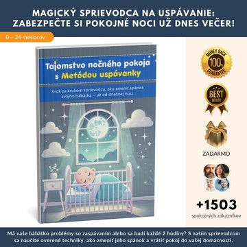 Objavte REVOLUČNÉ tajomstvo pokojného spánku s Metódou uspávanky: Krok za krokom sprievodca, ako premeniť spánok vášho bábätka + BONUS