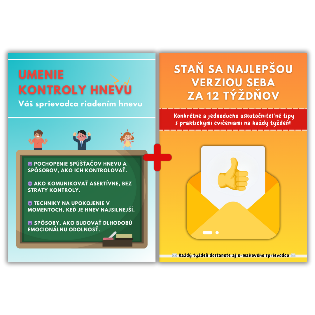🟠 EXKLUZÍVNY 2v1 e-balíček: Hnev pod kontrolou + 12 týždňov k najlepšej verzii seba! (PDF)