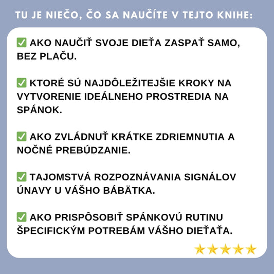 Objavte REVOLUČNÉ tajomstvo pokojného spánku s Metódou uspávanky: Krok za krokom sprievodca, ako premeniť spánok vášho bábätka + BONUS