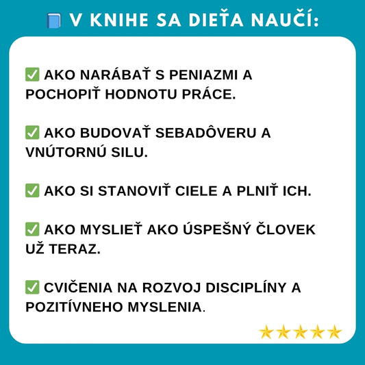 TAJNÝ RECEPT NA ÚSPECH – Ako počas 21 dní otvoriť dieťaťu dvere k sebavedomiu, peniazom a vnútornej sile + BONUS